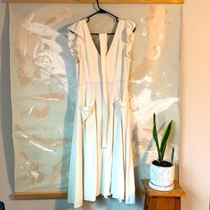 Zara white sun dress